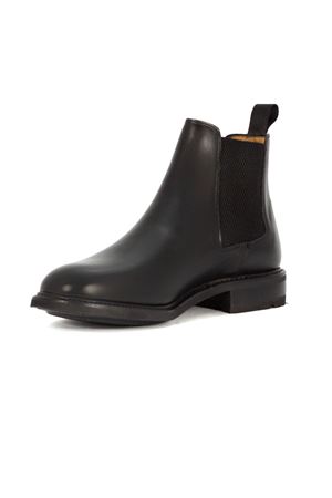 Black calfskin leather Chelsea boot BERWICK 1707 | 446CHATEAUBRIANDNEGRO